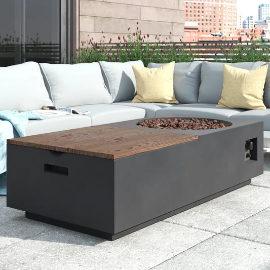 Concrete Propane Outdoor Fire Pit