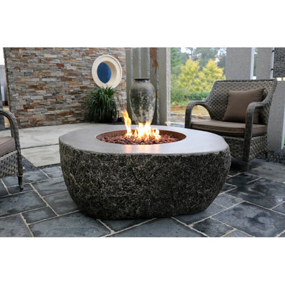 Boulder Concrete Fire Pit