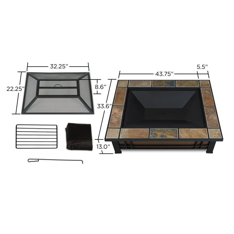 Hamilton Wood Burning Fire Pit
