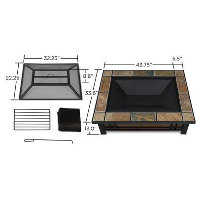 Hamilton Wood Burning Fire Pit
