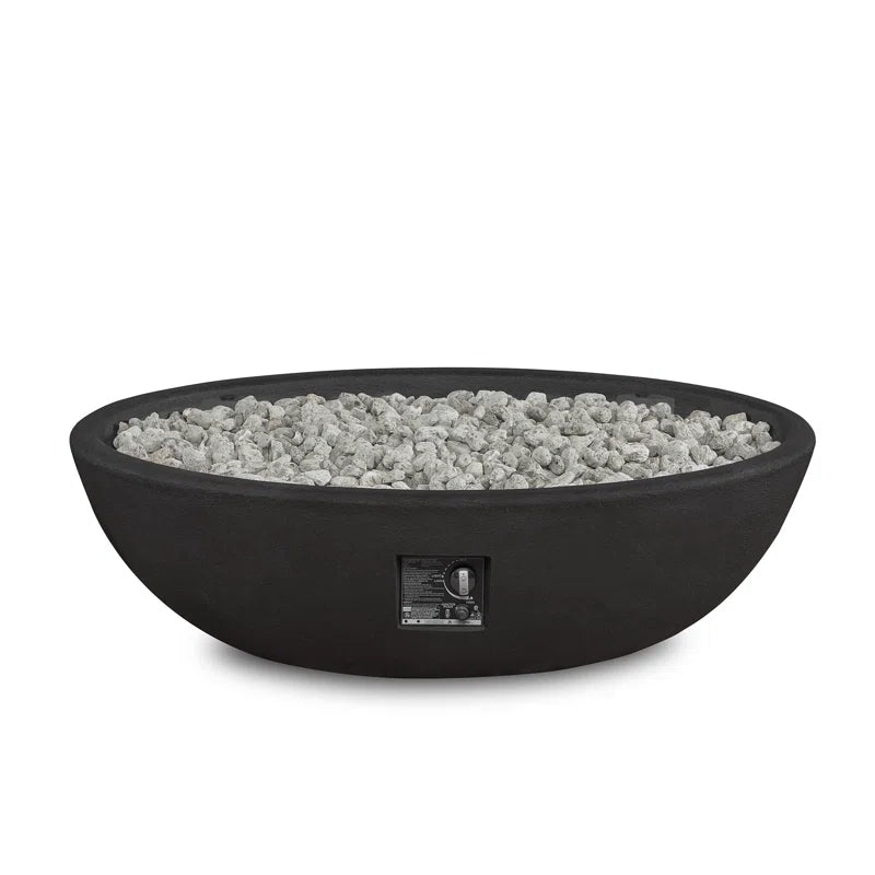 Oval Propane Fire Bowl by Real Flame