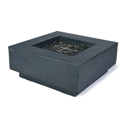 Minimalist Concrete Smokeless Fire Pit Table